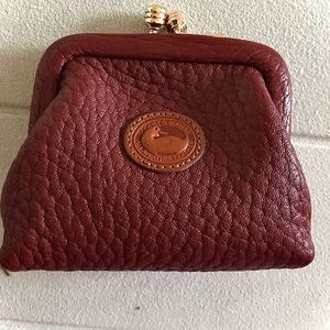 Vintage Donney and Bourke Rouge Kiss Lock coin purse